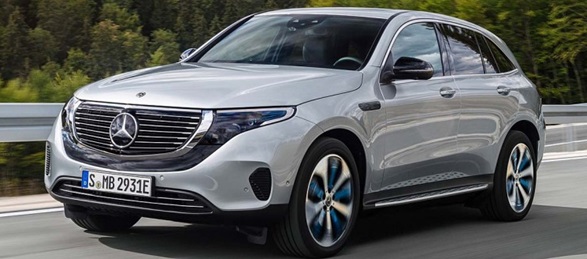 Ein Kofferraumschutz mit Ambiente für Mercedes EQE SUV