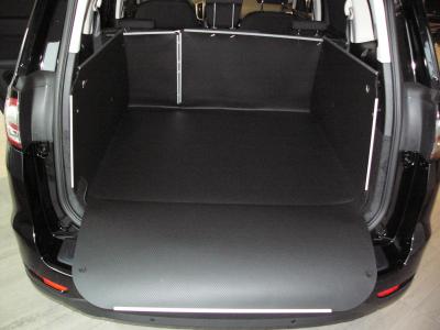 Kofferraumwanne für Ford Galaxy, M13, der teilbare Kofferraumschutz gegen Schmutz, Nässe und Beschädigung