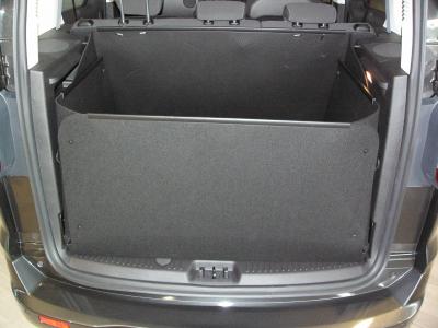 Passgenaue Kofferraumwanne für Ford Tournier Grand Connect, der hohe Kofferraumschutz gegen Schmutz, Nässe und Beschädigung