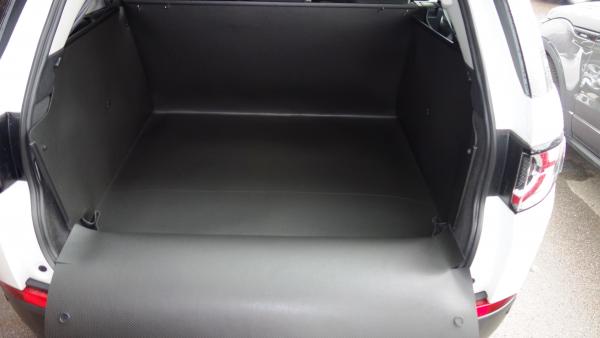 Hohe Kofferraumwanne für Land Rover Discover Sport, stabil, wasserdicht, entsteht sekundenschnell aus der Bodenmatte
