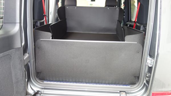 Schutz der Heckklappe von innen ist selbstverständlich.