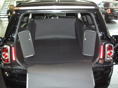 Hoher Kofferraumschutz für Mini Clubman ,  passgenaue Kofferraumwanne hoch, gegen Schmutz, Nässe und Beschädigung