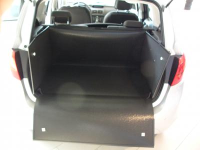 Kofferraumwanne Opel Meriva bei vorgeschobenen Rücksitzen