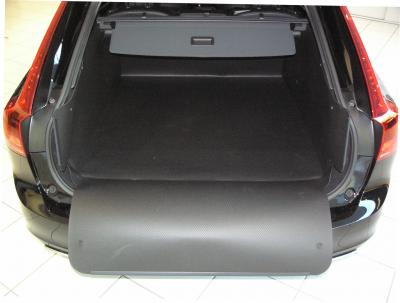 Kofferraumwanne V90. Umklappbare Rückwand
