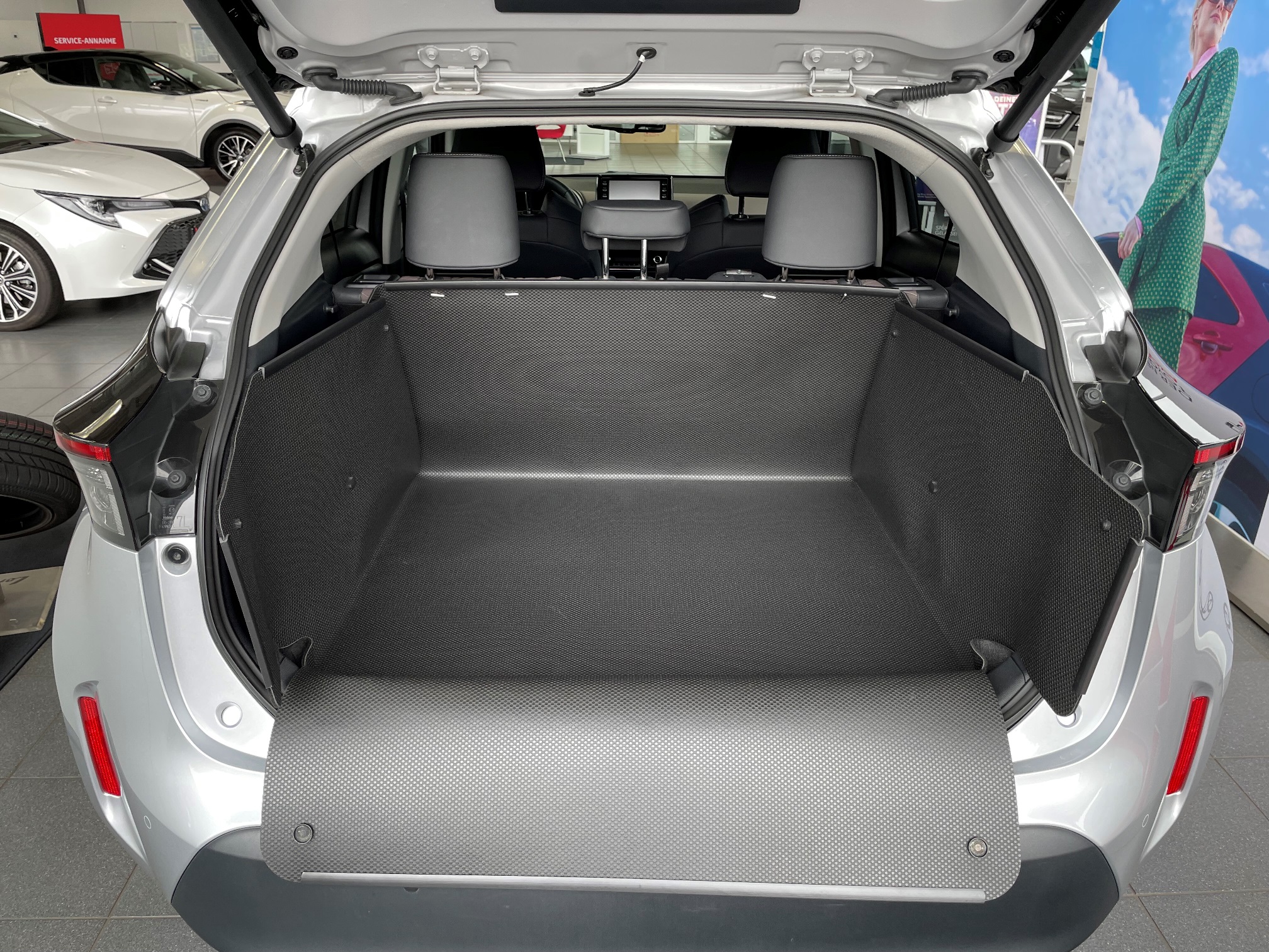 Perfekter Kofferraumschutz für Toyota Yaris Cross