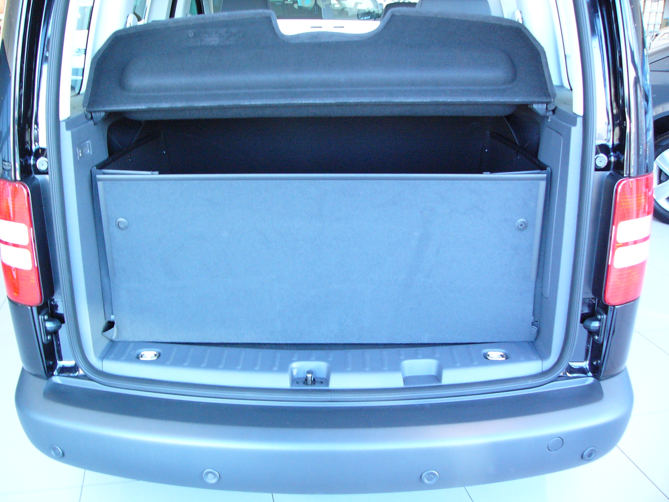 Kofferraumwanne 100% Nässe sicherer Caddy, Beschädigung Schutz und Schmutz, VW hohe gegen