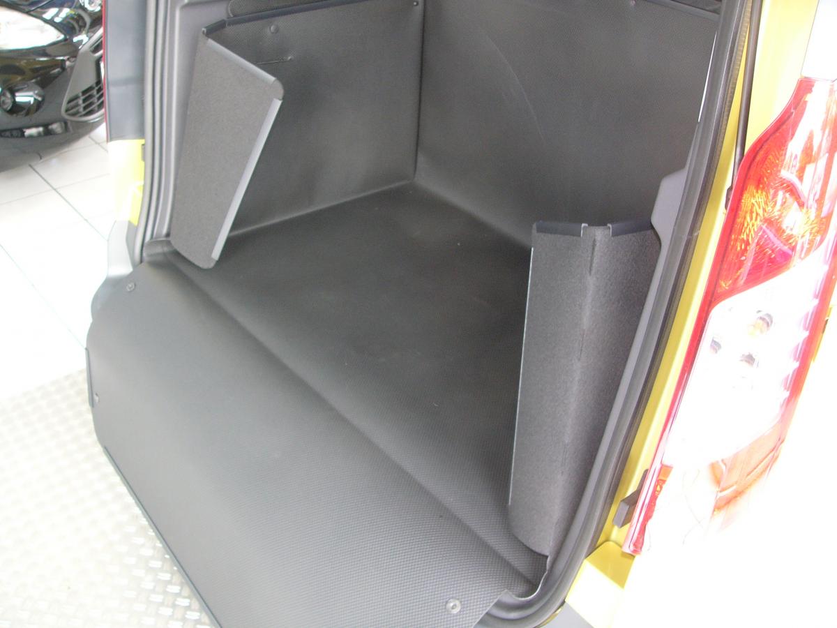 Passgenaue Kofferraumwanne für Ford Tourneo Connect, der hohe Kofferraumschutz gegen Schmutz, Nässe und Beschädigung