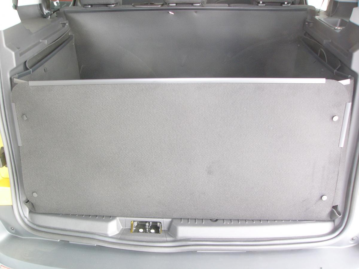 Kofferraumwanne für Ford Tourneo Custom, der hohe Kofferraumschutz gegen Schmutz, Nässe und Beschädigung