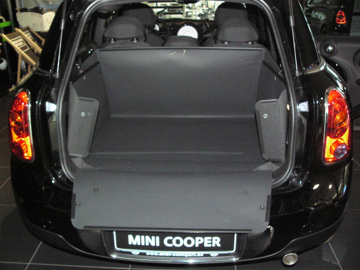 Kofferraumschutz für Mini Countryman,  passgenaue Kofferraumwanne hoch, gegen Schmutz, Nässe und Beschädigung