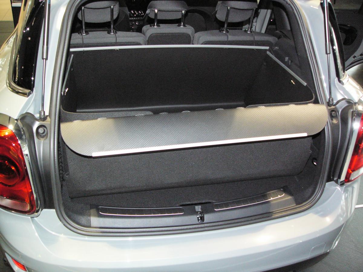 Kofferraumschutz für Mini Countryman,  passgenaue Kofferraumwanne hoch, gegen Schmutz, Nässe und Beschädigung