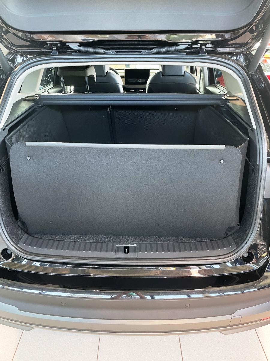 Der Schutz der Stoßstange Ihres ENYAQ hochgestellt, ergibt einen hohen Schutz für die Heckklappe