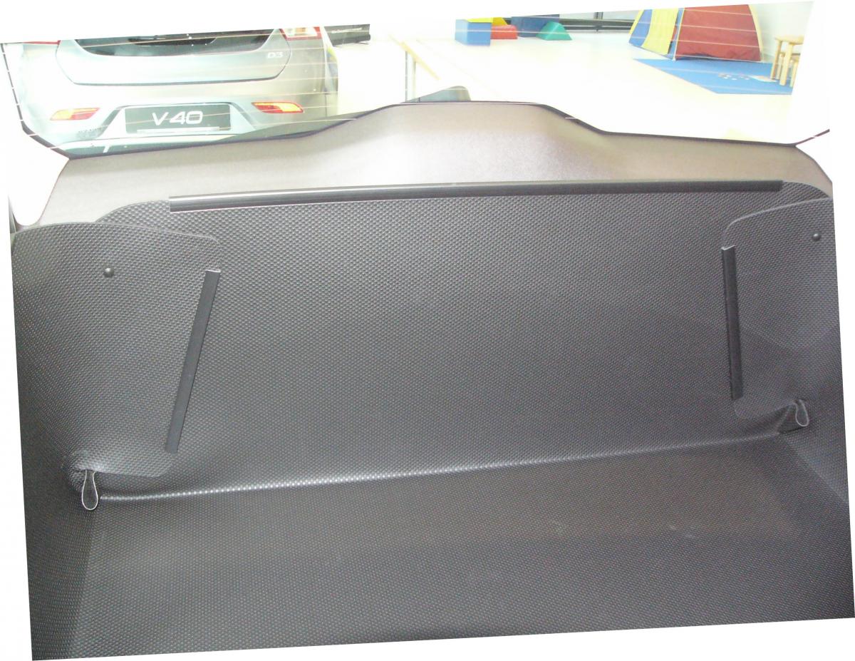 Auch die Heckklappe des Volvo XC90 genießt den gleichen Schutz wie der Boden und die Seitenwände