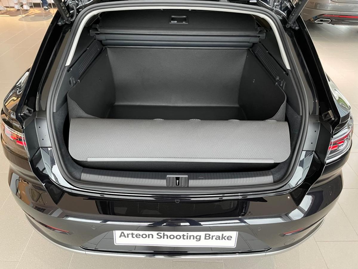 100% wasserdichte Kofferraumwanne für Arteon Shooting Brake mit Schutz der Heckklappe