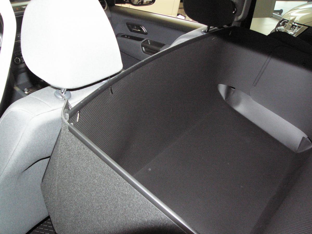 Die Rückenlehnen des Fahrers und Beifahrers Ihres Amarok haben zuverlässigen Gesamtschutz